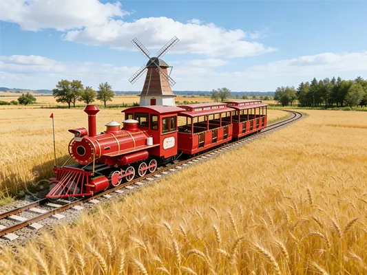 Wheat Field Sightseeing Train