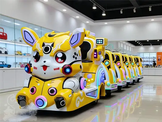 Cute Bunny Mecha Train