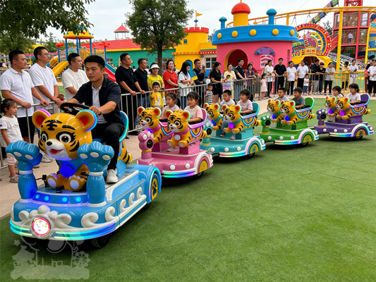 Cute Tiger Special Train