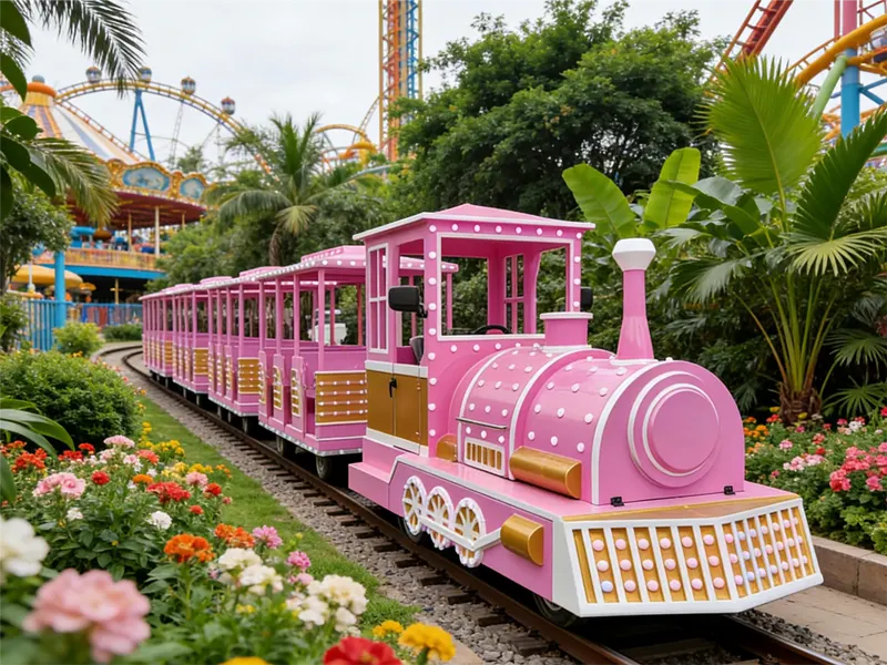 Pink Rhyme Little Train