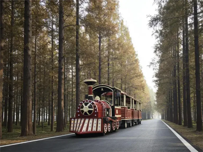 Classic locomotive shaped train